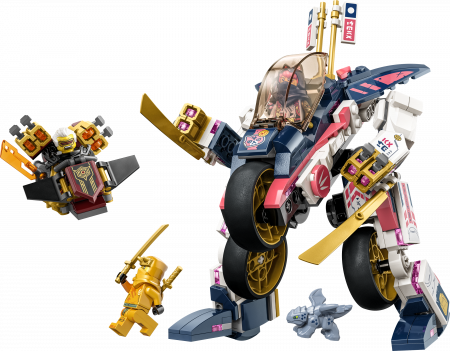 71792 LEGO® NINJAGO® Sora transformuojamas robotas-lenktyninis motociklas 71792