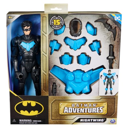 BATMAN veiksmo figurėlė 12 inch Batman adventure nightwing, 6069100 
