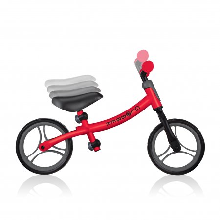GLOBBER balansinis dviratis Go Bike, raudonas, 610-202 610-202