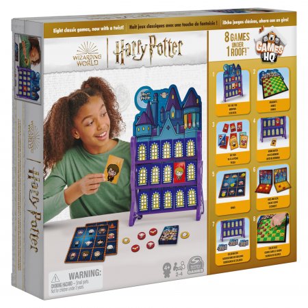 SPINMASTER GAMES žaidimų rinkinys Harry Potter, 8 žaidimai, 6065471 6065471