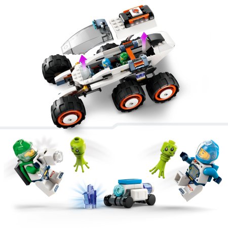 60431 LEGO® City  Kosminių Tyrinėjimų Visureigis Ir Ateiviai 