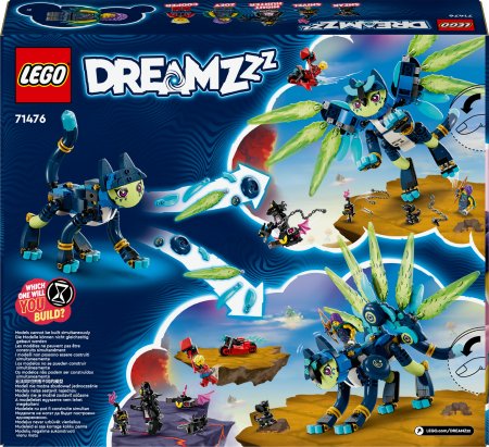 71476 LEGO® DREAMZzz Zoey Ir Katė-Pelėda Zian 
