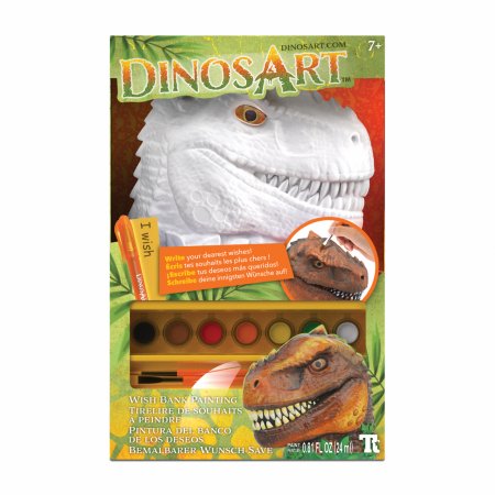 DINOSART spalvinama taupyklė T-Rex, 15405 15405