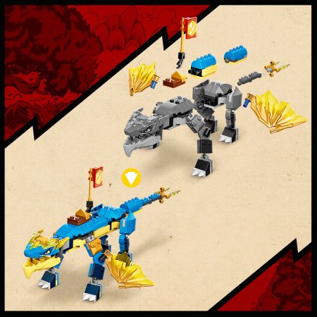 71760 LEGO® NINJAGO® Jay griaustinio drakonas EVO 71760