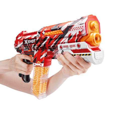 X-SHOT žaislinis šautuvas Hyper Gel, 1 serija, 5000 želinių rutuliukų, asort., 36622 36622