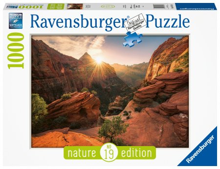 RAVENSBURGER dėlionė Zion Canyon USA, 1000d., 16754 16754