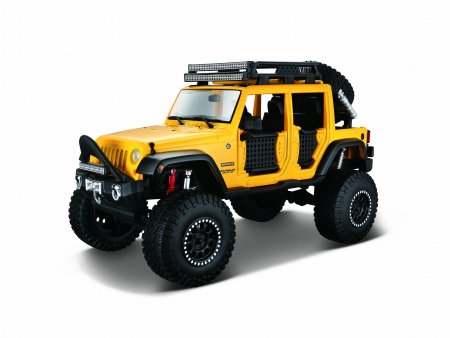 MAISTO DIE CAST 1:24 automodelis 2015 Jeep Wrangler Unlimited, asort., 32523 32523
