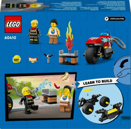 60410 LEGO® City Ugniagesių Motociklas 