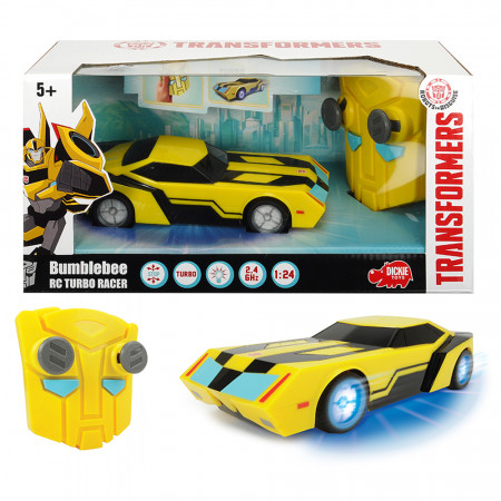 SIMBA DICKIE TOYS TRANSFORMERS robotas - automobilis Bumblebee RC 1:24, 203114000 203114000