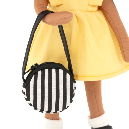 SWEET SISTERS lėlė Tina su geltona suknele 32cm, SS05-23 SS05-23