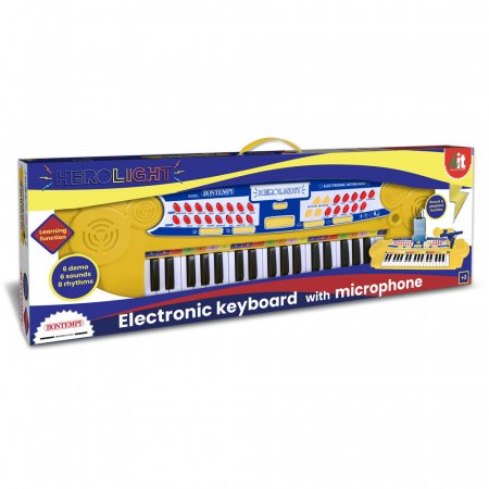 BONTEMPI elektronininis pianinas 37 klavišų su mikrofonu, 12 3735 12 3735