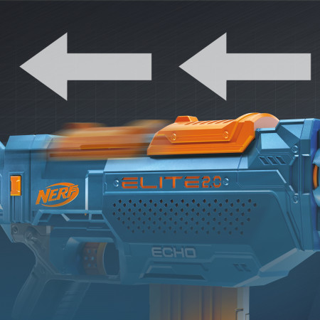 NERF žaislinis šautuvas Elite 2.0 Echo, E9533EU4 E9533EU4