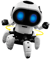 KOSMOS edukacinis rinkinys robotas Chipz, 1KS617127 
