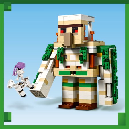 21250 LEGO® Minecraft™ Geležinio Golemo tvirtovė 21250