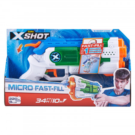 XSHOT žaislinis vandens šautuvas Micro Fast-Fill, 56220 56220