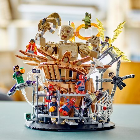 76280 LEGO® Super Heroes Marvel Žmogus Voras Prieš Sandman: Galutinis Mūšis 