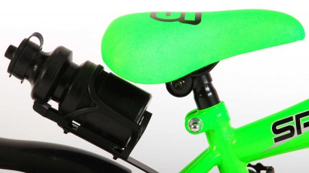 VOLARE Sportivo dviratis 12" žalios ir juodos sp., 2030 2030