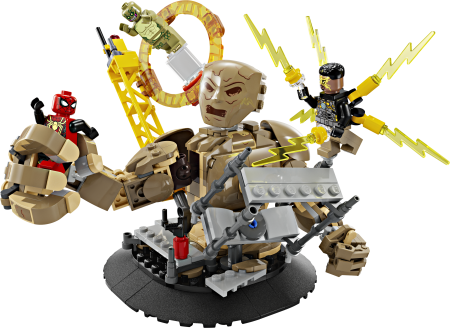 76280 LEGO® Super Heroes Marvel Žmogus Voras Prieš Sandman: Galutinis Mūšis 