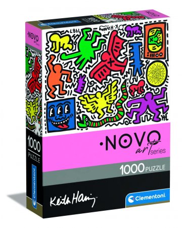 CLEMENTONI dėlionė Keith Haring, 1000d., 39756 39756