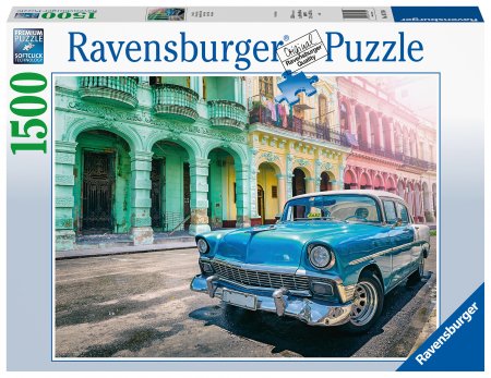 RAVENSBURGER dėlionė Cuba Cars, 1500d., 16710 16710