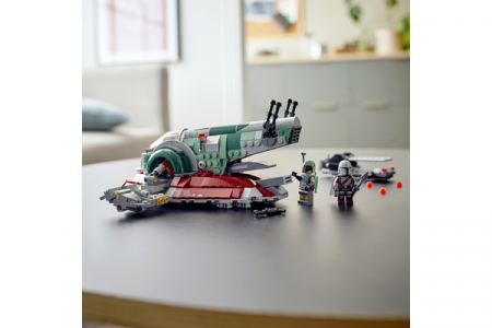75312 LEGO® Star Wars™ Mandalorian Boba Fett erdvėlaivis™ 75312
