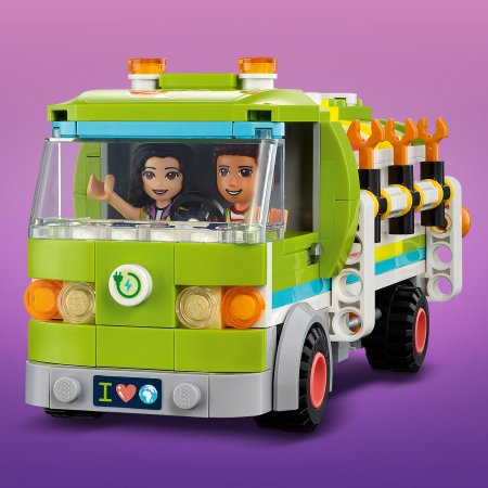 41712 LEGO® Friends Šiukšlių perdirbimo sunkvežimis 41712