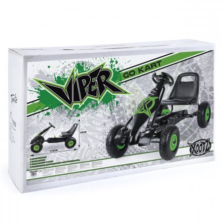 XOOTZ pedalais minamas kartingas Viper Go, TY5908 TY5908