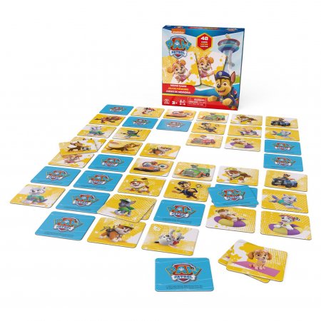 SPINMASTER GAMES atminties žaidimas Paw Patrol, (LT,LV,EE), 48 kortelės, 6066852 6066852