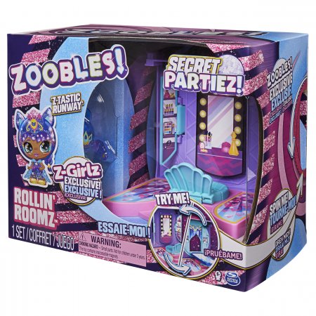 ZOOBLES žaidimų rinkinys, 2 serija Secret Partiez Rollin' Runway, 6064356 6064356