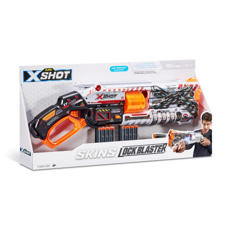 X-SHOT žaislinis šautuvas Lock Gun, Skins 1 serija, 36606 36606