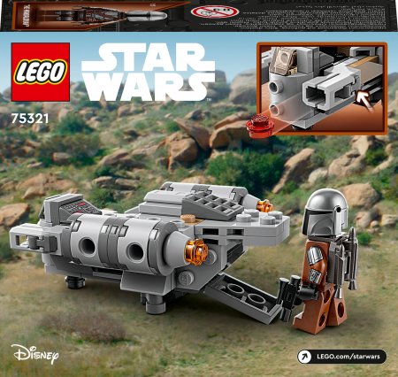 75321 LEGO® Star Wars™ Mandalorian Razor Crest™ mikrokovotojas 75321