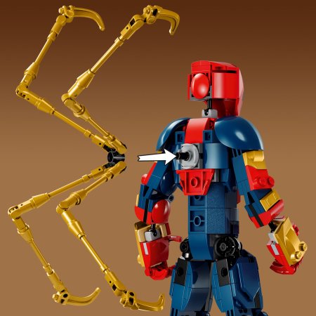 76298 LEGO® Super Heroes Marvel Geležinio Žmogaus voro konstruojama figūrėlė 