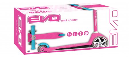 HTI paspirtukas Mini Cruiser, rožinis, 1437306 1437306