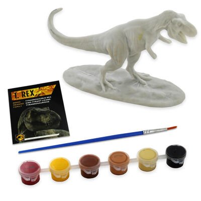 JURASSIC WORLD T-Rex modeliuko spalvinimo rinkinys Dominion, 93-0030 93-0030