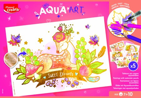 MAPED CREATIV akvarelės rinkinys Aqua Art Maxi, 3154149070497 3154149070497