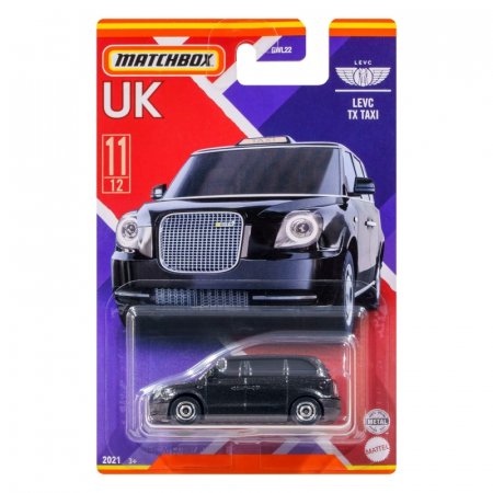 MATCHBOX populiariausi Jungtinės Karalystės automodeliukai, asort., GWL22 GWL22