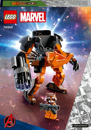 76243 LEGO® Marvel Avengers Movie 4 Rocket šarvai-robotas 76243