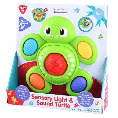PLAYGO žaislinis vėžlys su garsais ir šviesomis, 2503 2503