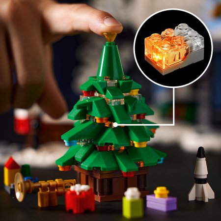 10293 LEGO® Icons Kalėdų Senelio vizitas 10293