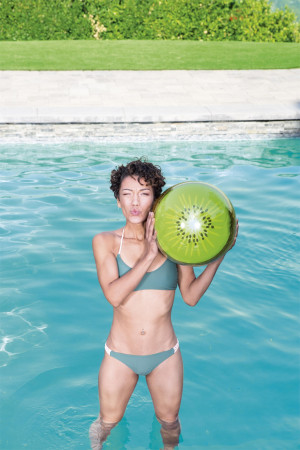BESTWAY paplūdimio kamuolys Fruit 46cm, assort., 31042 31042