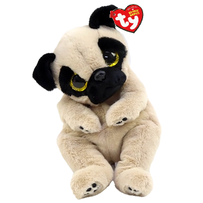 TY Beanie Bellies šuo su juodomis ausimis IZZY, TY40543 TY40543