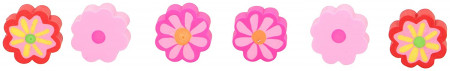 GOGOPO gėlių formos trintukai, GP016 GP016