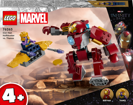 76263 LEGO® Super Heroes Marvel Geležinis žmogus Hulkbuster prieš Thanos 76263