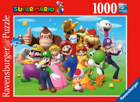 RAVENSBURGER dėlionė Super Mario, 1000d, 14970 14970