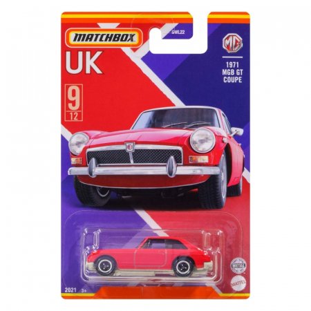MATCHBOX populiariausi Jungtinės Karalystės automodeliukai, asort., GWL22 GWL22