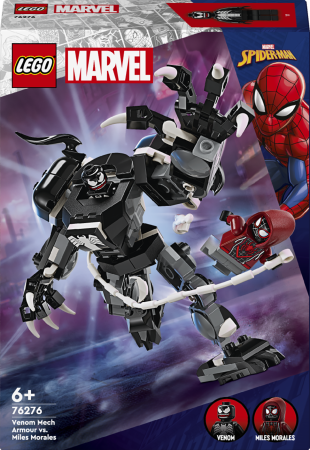 76276 LEGO® Super Heroes Marvel Venom Šarvai-Robotas Prieš Miles Morales 