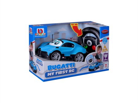 BB JUNIOR valdomas automobilis My First RC Bugatti, 16-92013 16-92013