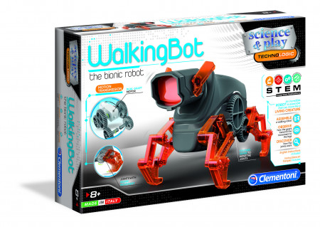CLEMENTONI ROBOTIC vaikščiojantis robotas, 75039BL 75039BL