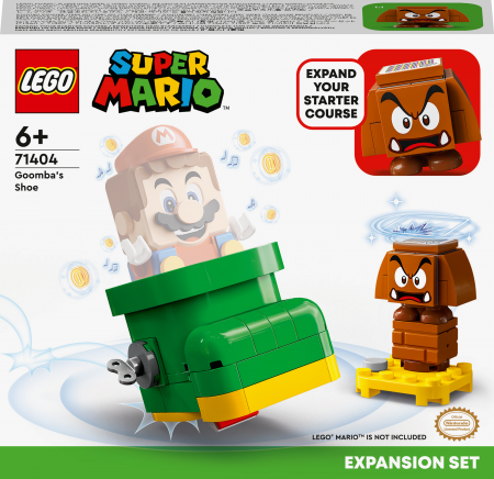 71404 LEGO® Super Mario Goomba batų papildomas rinkinys 71404