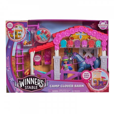 WINNERS STABLE žaidimų rinkinys Camp Clover Barn, 53185 53185